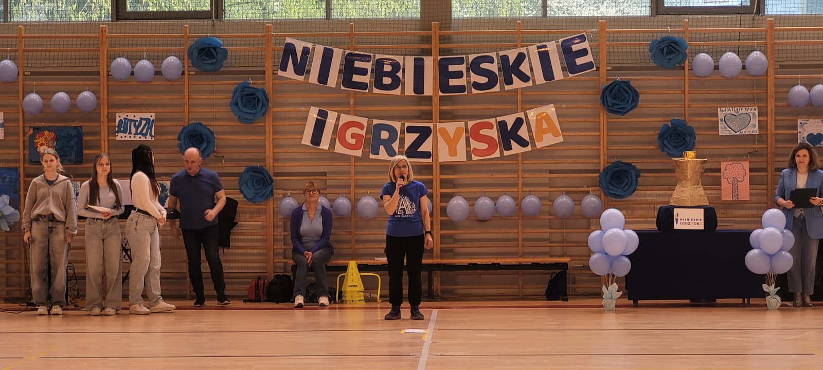 „Wszyscy na niebiesko… czyli I Niebieskie Igrzyska w SOSW w Grodkowie”